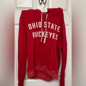 VS Pink Ohio State Buckeyes hoodie, size L.